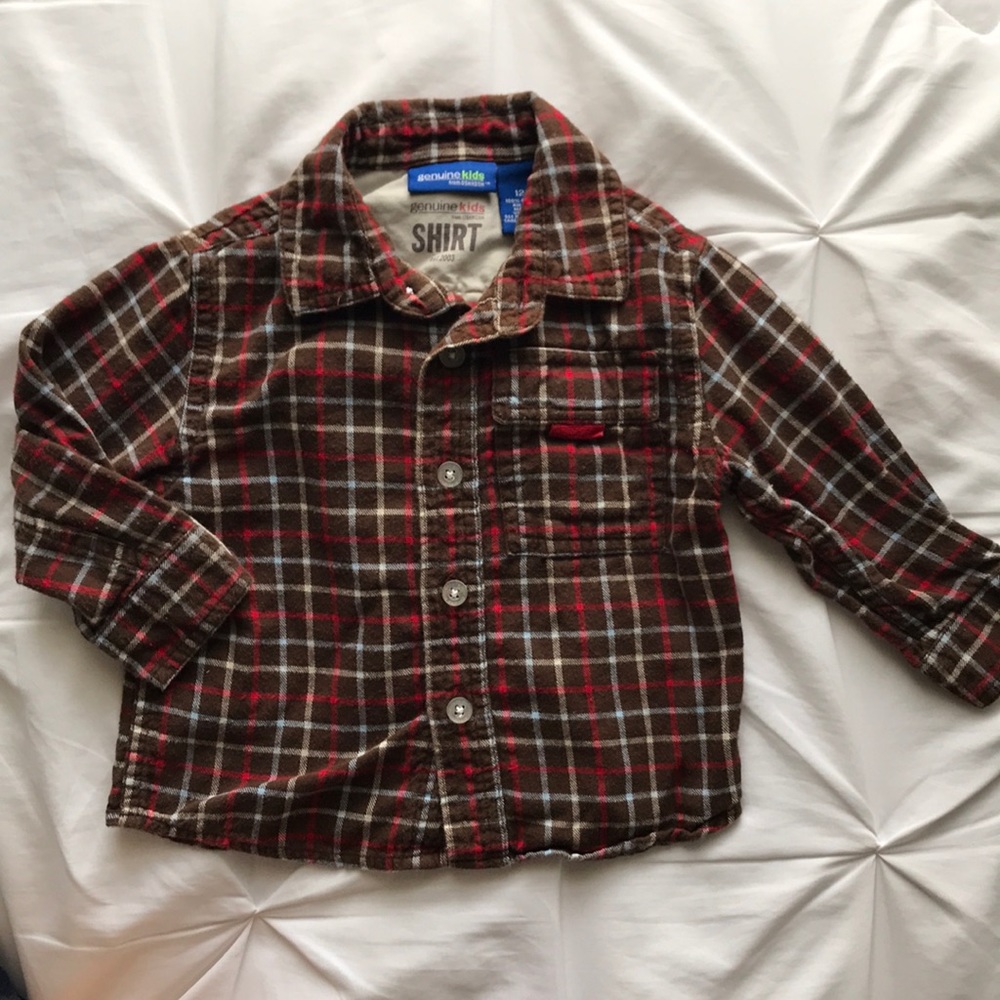 Brown Button Down